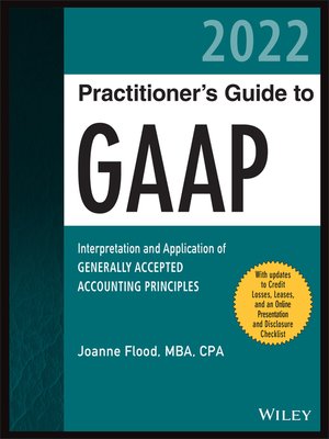 cover image of Wiley Practitioner's Guide to GAAP 2022